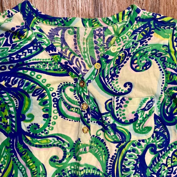 Lilly Pulitzer Palmetto Dress Girls  Size XL 12-14 Mini‎ KEEP IT CURRENT 12442 - Picture 2 of 7